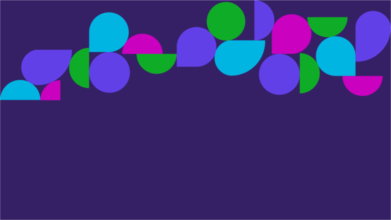 Purple background with different color pavers