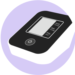 illustration of Teladoc Health device